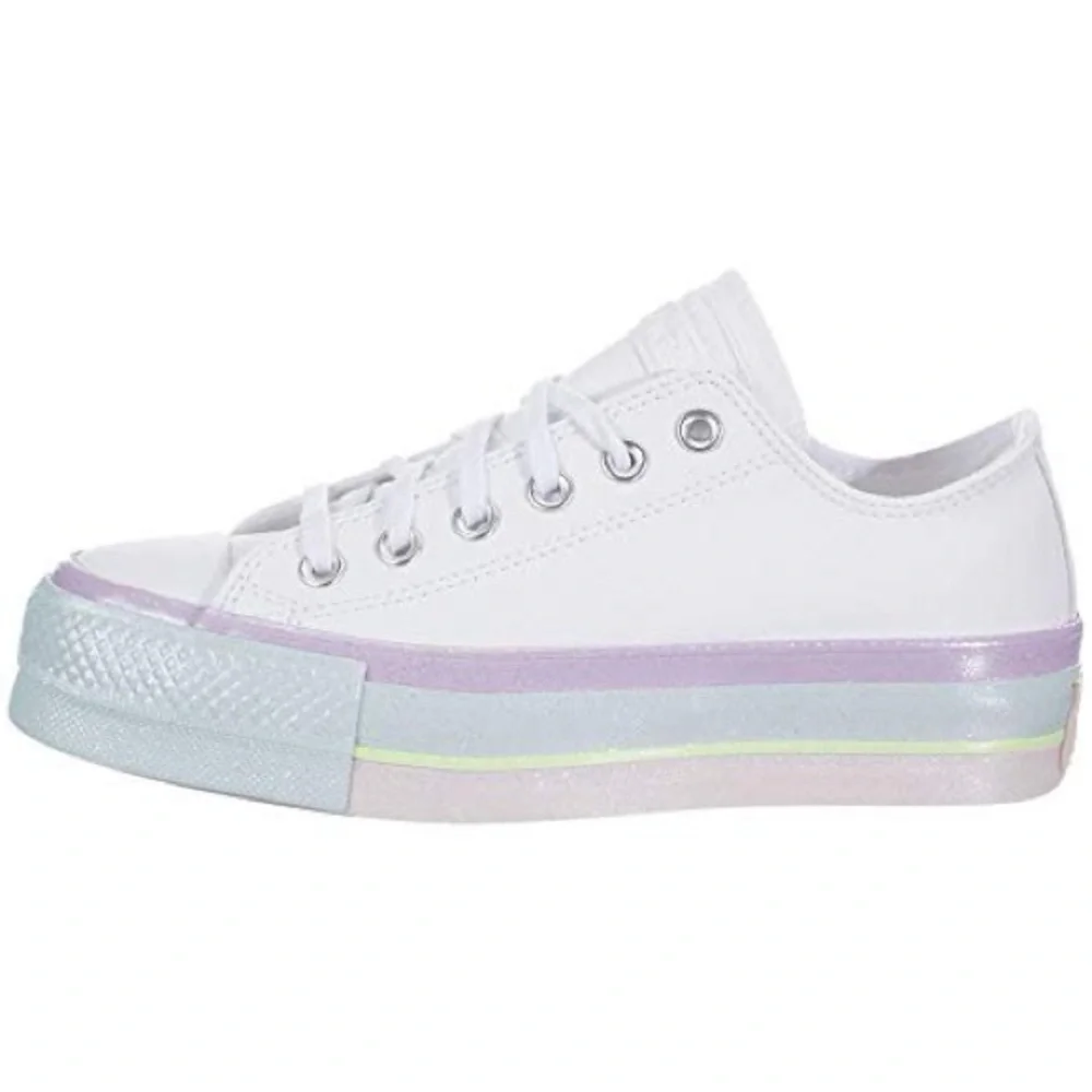Converse Women's CTAS Lift OX sneaker Size 7.5 - Picture 3 of 9